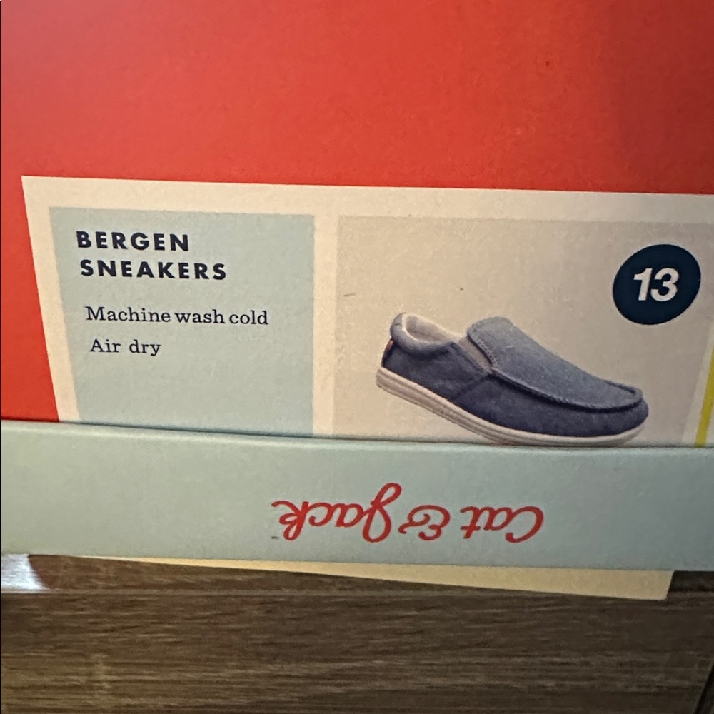 Cat & Jack Blue Bergen Slip-On Sneakers